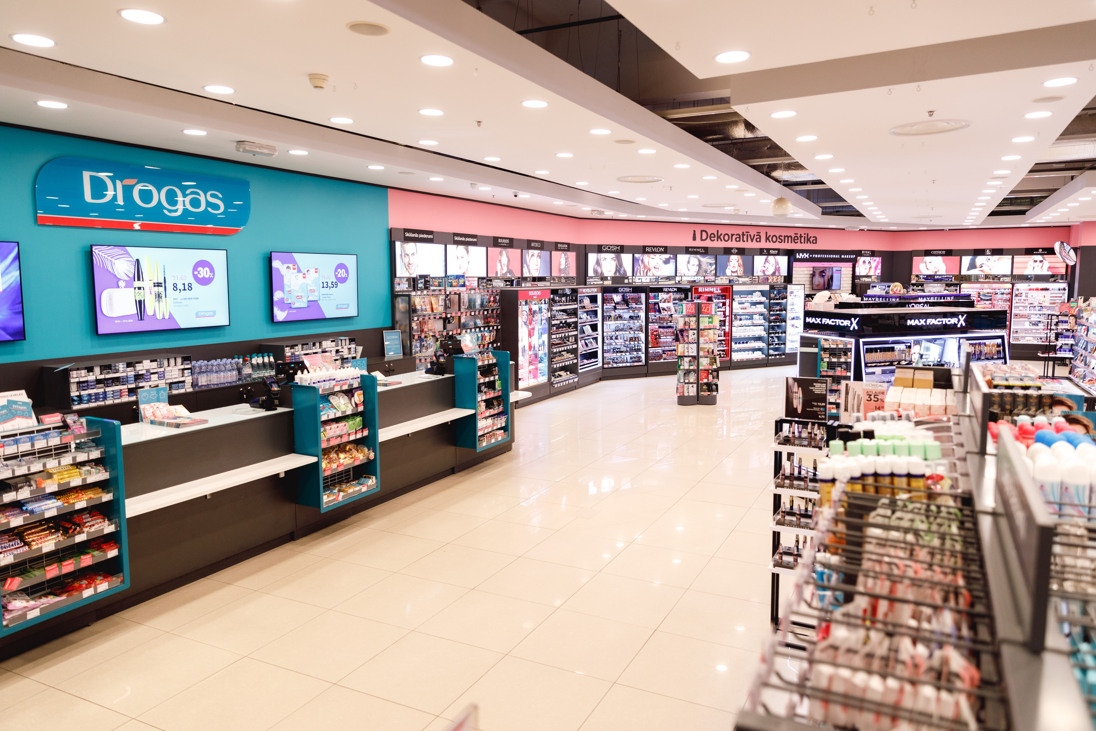 Drogas store in Riga